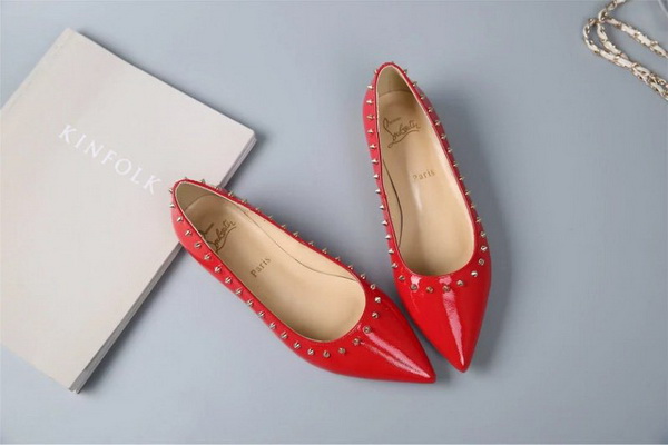 Christian Louboutin Shallow mouth flat shoes Women--001